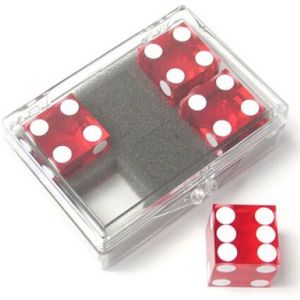 10x 6-zijdige blanco dobbelsteen 22mm rood - speelgoed online kopen | De  laagste prijs! | beslist.nl