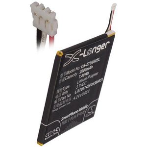 Accu (2000 mAh) geschikt voor ZTE U960S3, ZTE U950, ZTE N880G, ZTE V955, ZTE U930HD (Li3720T42P3h585651)