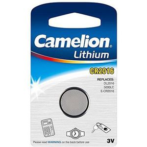 Camelion Batterij Knoopcel Lithium 3v Cr2016 Per Stuk