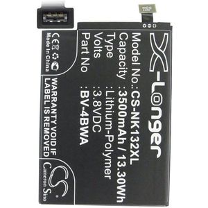 Accu (3500 mAh) geschikt voor Nokia Lumia 1320.1, Nokia Batman, Nokia Lumia 1320 3G, Nokia Lumia 1320 (BV-4BWA)