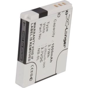 8724B001, NB-6L, NB-6LH BTC-NB6LMX accu (1000 mAh 3.7 V)