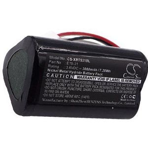 Accu (2000 mAh) geschikt voor X-rite E15-31 Shade vision, X-rite E15-31 (E15-31)