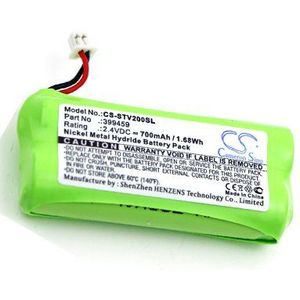 Accu (700 mAh) geschikt voor Stageclix Jack V2 Transmitter (399459)