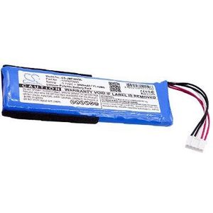 Accu (3000 mAh) geschikt voor JBL Flip 3, JBL Flip 3. When installing, please mind the direction of the + red and - black wire (GSP872693, P763098 03)