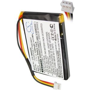 Accu (1350 mAh) geschikt voor TomTom One v1 (4N00.001, 4N00.003, F54629631, GLASGOW, ICP803443)