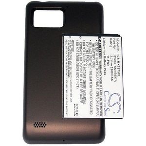 Accu (3200 mAh) geschikt voor Motorola XT875, Motorola Atrix 2, Motorola Droid Bionic (BW8X, SNN5897, SNN5897A)