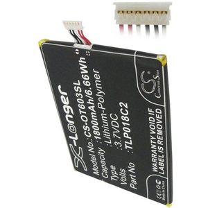 TLP018C2 BTC-OT603SL accu (1800 mAh 3.7 V)