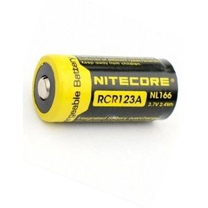 Nitecore RCR123A Li  - ion battery NL166 650mah