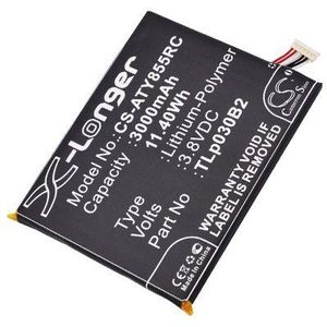 Accu (3000 mAh) geschikt voor Alcatel One Touch Link Y855 (TLp030B2)