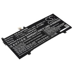 929066-421, 929072-855, CP03060XL, CP03XL, HSTNN-LB8E BTC-HLB800NB accu (4300 mAh 11.1 V, Zwart)