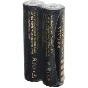 18650, CGR18650CG UltraFire 18650 batterij Oplaadbaar (2 stuks, 4000 mAh)