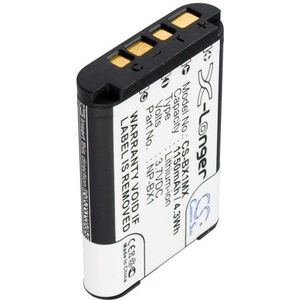 BC-CSXB, BC-DCY, BC-TRX, BP-BX1, NP-BX1 BTC-BX1MX accu (1150 mAh 3.7 V)