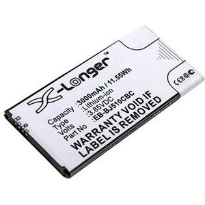 EB-BJ510CBC, EB-BJ510CBE, GH43-04601A BTC-SMJ510XL accu (3000 mAh 3.85 V, Zwart)