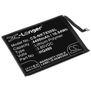 Accu (4400 mAh) geschikt voor Nokia TA-1251, Nokia 8.3 2020 5G, Nokia 8 V 5G, Nokia TA-1243 (HQ480)