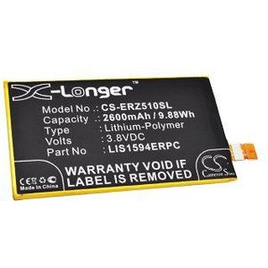 1293-8715, LIS1594ERPC BTC-ERZ510SL accu (2600 mAh 3.8 V)