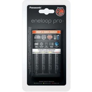 Panasonic Eneloop Smart & Quick Lader BQ-CC55 + 1x4 AA 2500mAh