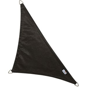 Coolfit schaduwdoek driehoek 90° - 5.0x5.0x7.1m - Zwart