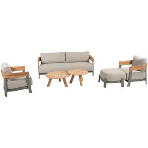 4 Seasons Outdoor Varenna loungeset 6-delig - Olijf