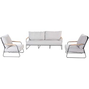 4 Seasons Outdoor Balade loungeset 3-delig - antraciet