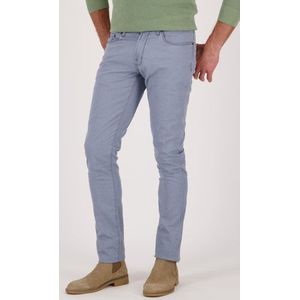 Blauwe chino met jeanslook - Jefferson - Slim fit