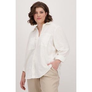 Ecru linnen blouse