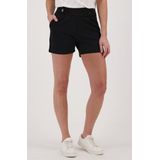 Zwarte short met elastische tailleband