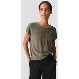 Opus - T-shirt - Army Groen - 100% Viscose