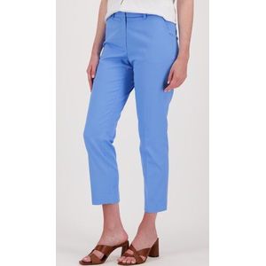 Blauwe geklede broek - 7/8 lengte