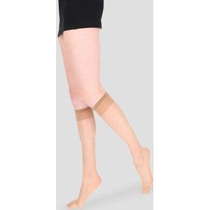Beige kniekousen - 15 den - 2 paar