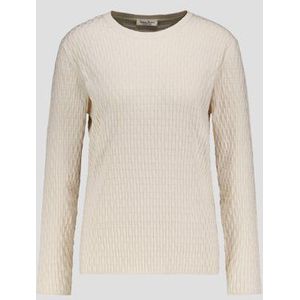 Beige truitje met rotanstructuur