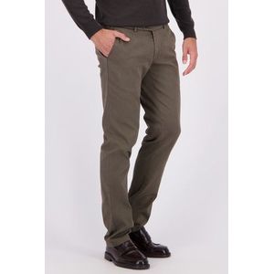 Donkergroene chino - Louisiana - Regular fit