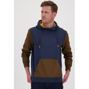 Hoodie met colour block