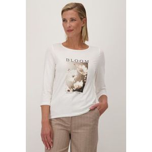 Wit T-shirt met opdruk