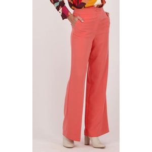 Roze wijde broek
