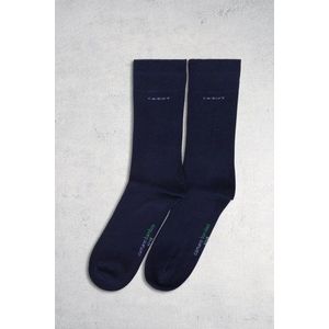 Lange donkerblauwe sokken - 2 paar