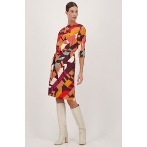 Kleedje met kleurrijke geometrische print