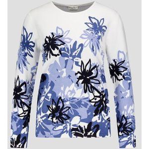 Barbara Lebek - Ecru - Trui - Bloemenprint
