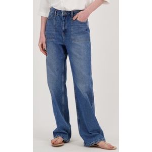 Mediumblauwe jeans - straight fit