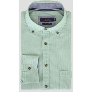 Groen hemd - regular fit