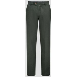 Donkergroene chino - Louisiana - Regular fit
