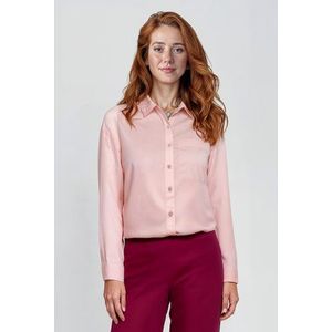 Lichtroze blouse