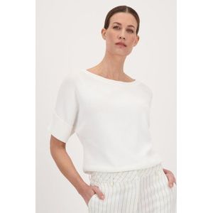 Fijn tricot truitje - ecru