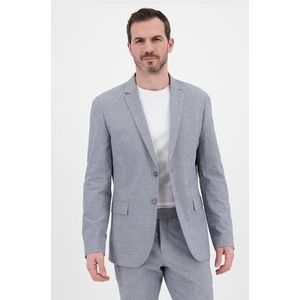 Lichtgrijze kostuumvest - slim fit
