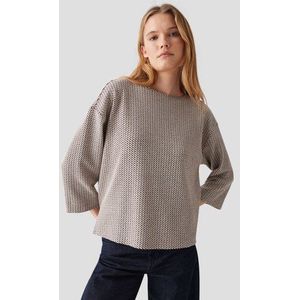 Sweatshirt met 3/4-mouwen, model 'TADITA'