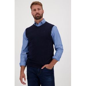 Donkerblauwe debardeur