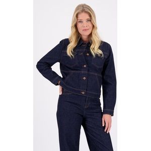 Donkerblauw jeansjasje