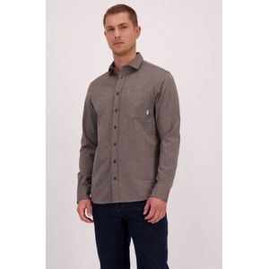 Bruin hemd - Regular fit