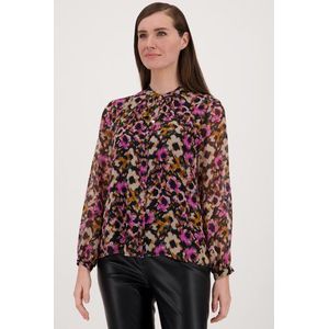 Blouse met kleurrijke bloemenprint