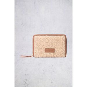 Beige portemonee met teddy