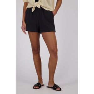 Zwarte short met tetralook